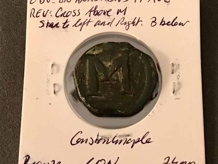 Byzantine Empire Emperor Anastasius I 512 AD Follis
