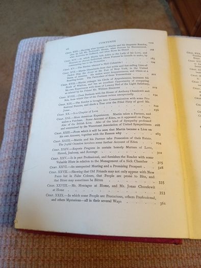Antique. The Life and Adventures of Martin Chuzzlewit