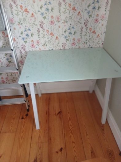 Glass Top Study Desk  Priced to Sell