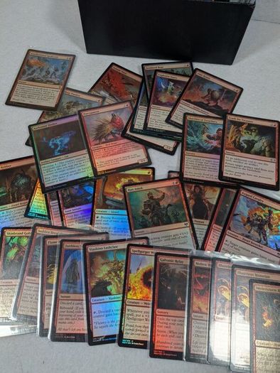 MTG cards in official storage box