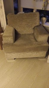 Double sofa & arm chair
