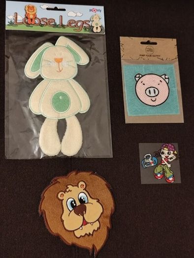 Smaller Size Iron On Patches