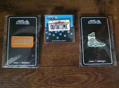 Back to the future pins