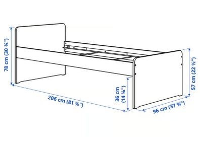 Ikea Slakt childrens bed