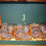 Vintage Harrods Cut Crystal Wine Glasses Set of 6 (Brand New / Unused) Image 9
