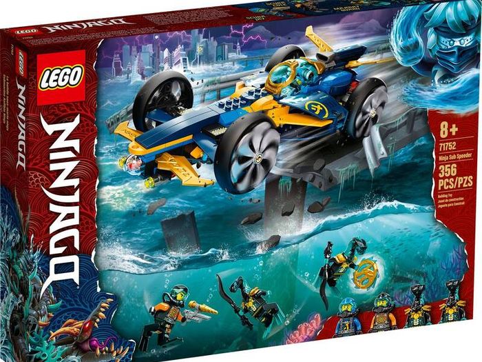 Lego set 71752 Ninja Sub Speeder