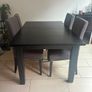 Dining table and chairs x 4 Image 2