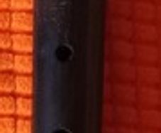 Antique Irish Wooden Military Fife - E&W Leatham