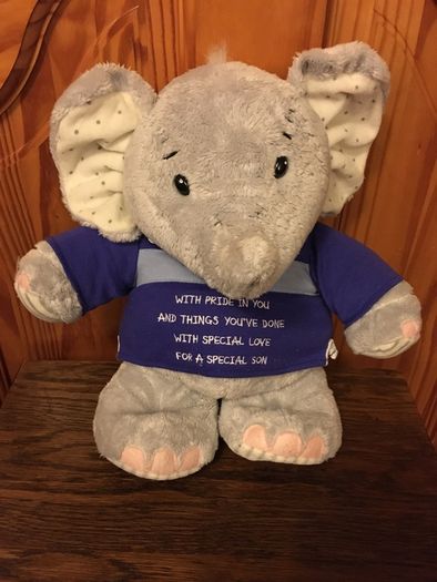 Elliot and Buttons Elephant Plush Soft Toy
