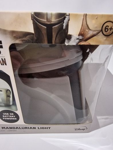 Paladone Star Wars The Mandalorian Light  Mandalorian Helmet LED Desktop Light Star Wars Disney