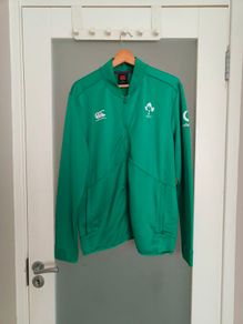 Canterbury IRFU Ireland Rugby Men's Full-Zip Anthem Top