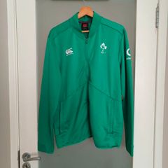 Canterbury IRFU Ireland Rugby Men's Full-Zip Anthem Top
