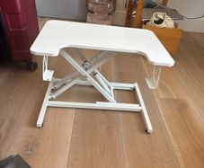 ERGOMAKER Standing Desk Converter, 22"/55cm Wide Height Adjustable Quick Sit to Stand Up Desk Riser