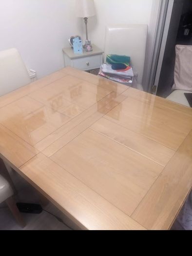 Dining table and chairs