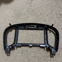 Car cd radio bracket and face shield