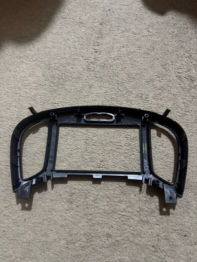 Car cd radio bracket and face shield