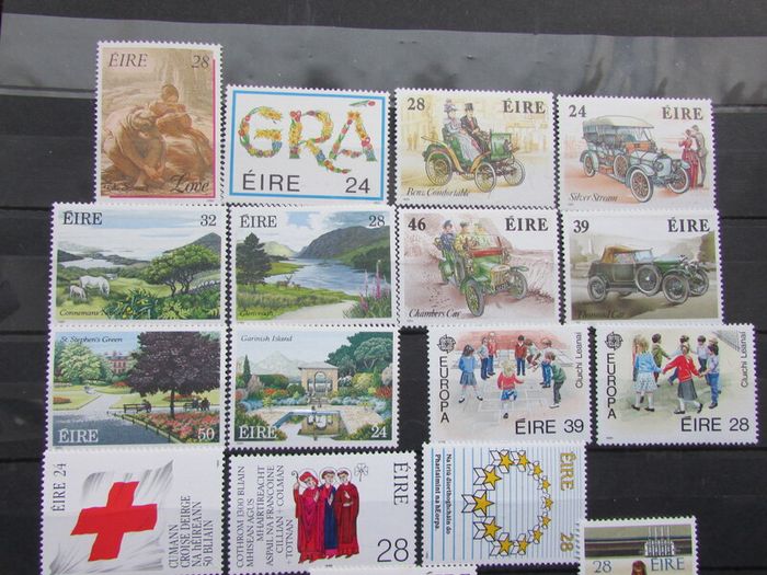 Ireland 1989 Complete Stamp year Issue.29 stamps,all Mint Never Hinged.