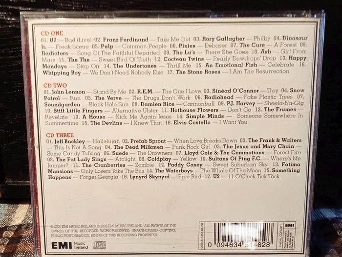 2006.  Dave Fanning s Fab 50. 3 CD Set.