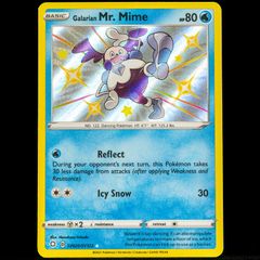 Galarian Mr. Mime SV020/SV122 Baby Shiny Vault Holo Rare Shining Fates Sword Shield Pokemon Card