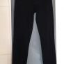 7 for All Mankind Black High Waist Glossy Coating Crystal Gunmetal Skinny Jeans Sz 26 (Fit 8UK) - Rrp 240 (New) Image 3