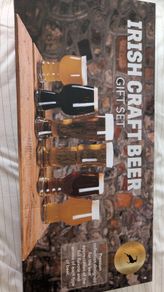 Craft beer glass gift set