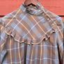 Vintage Plaid Blouse Image 2
