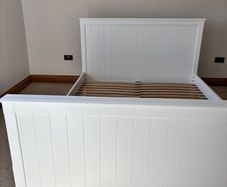 Bed And wardrobe