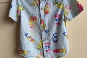 Next ice lolly short sleeve shirt 18-24 months