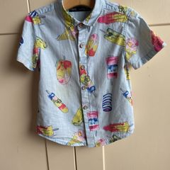 Next ice lolly short sleeve shirt 18-24 months