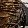 Wig- Brown 30 inches 360 ear to ear frontal knotless braided wig Image 6
