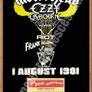 Motorhead Vintage Concert Poster + Ticket Heavy Metal Holocaust Portvale Football Stadium 1981 Reproduction Print Image 2