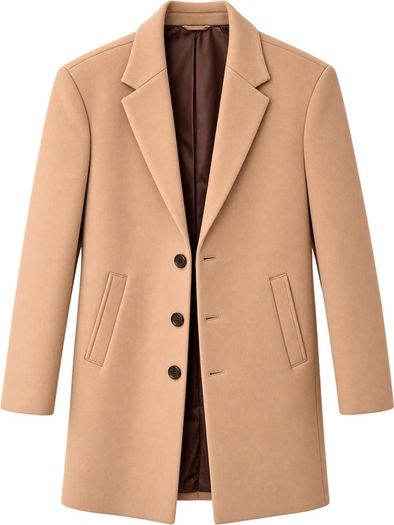 The classic cosy men's coat, size L