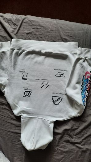 Naruto hoodie from Zara