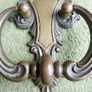 Vintage Ornate Solid Brass Door Knocker Image 6