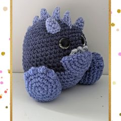 handmade crochet monster