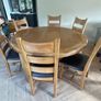 Round Table and 6 chairs Image 2
