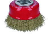 Bosch X-LOCK Cup brush Clean for Metal 75 mm corrugated wire brass-plated