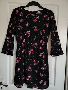 H&M Floral Dress Size 8