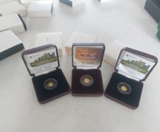 3 gold coins
