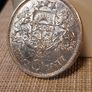 1931 Latvian 5 Lati Silver Coin KM#9 Image 5