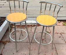 chrome bar stools