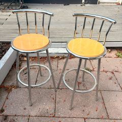 chrome bar stools