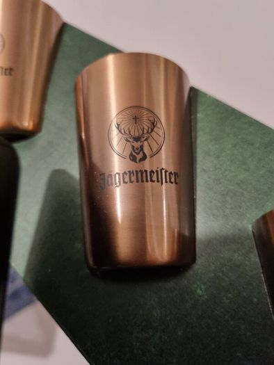 Jagermeister shot glasses travelers exclusive