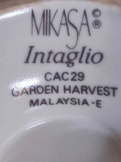 SET OF 2 Mikasa Snack Bowl, Dip Or Sherbet Garden Harvest