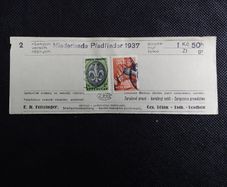 Netherlands Stamps - Boy Scouts World Jamboree - 1937