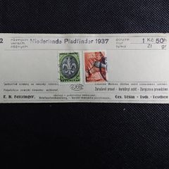 Netherlands Stamps - Boy Scouts World Jamboree - 1937