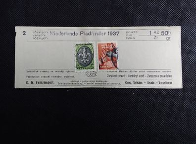 Netherlands Stamps - Boy Scouts World Jamboree - 1937
