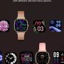 4k Elegant Smartwatch 4-Day Battery life Metal & Silicone Straps, Fitness & Health Modes, Calls Image 8