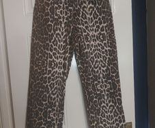 Savida Leopard print jeans