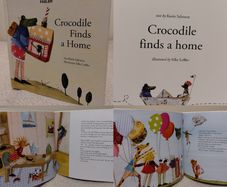 Crocodile Finds A Home, Hardback Storybook